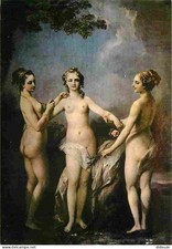 Art - Peinture - Nu - Carle Van Loo - Les trois Grâces - Carte Neuve - CPM - Voi