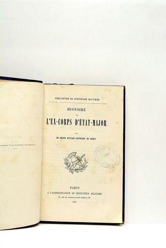 Livre ancien officier - livre,