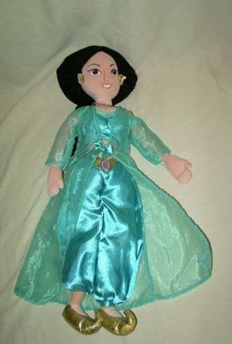 Peluche poupee jasmine aladdin - peluche,