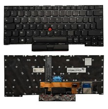 Clavier FRANÇAIS Lenovo IBM Thinkpad X390 Yoga (n'est pas pour X390 X395) LED