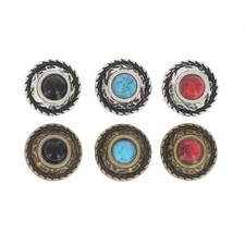 Concho bouton à visser ROND