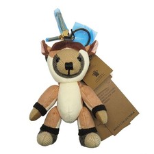 BURBERRY Thomas Bear Charm in Deer 8041882 Color Archive Beige coton fashion