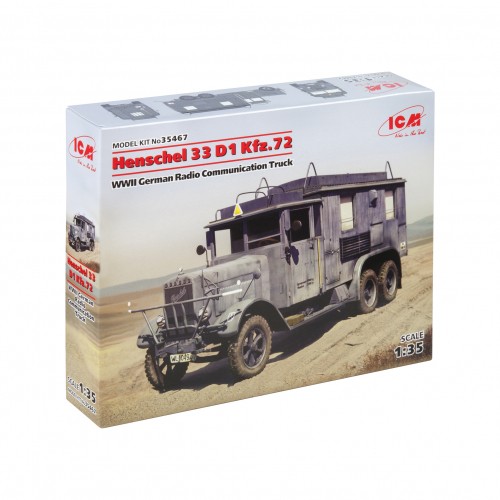 Icm henschel kfz - d1, kfz.72