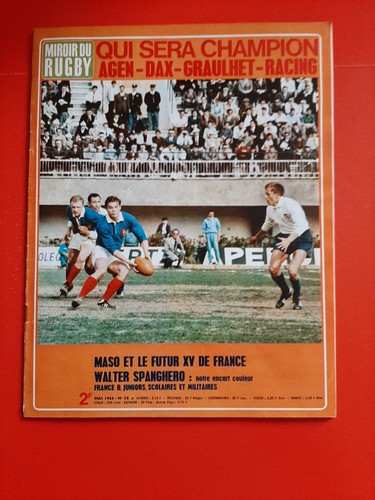 1966 miroir rugby - miroir, du