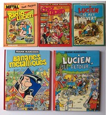 Lot 5 BD Humour Frank Margerin Lucien 3 EO et 2 Reed , Bd Humanoïdes TBE et NEUF