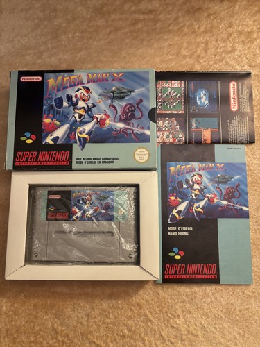 Megaman jeu super nintendo - x,