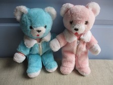 Lot de 2 Doudou Peluche Ours