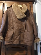 veste Cuir Et Mouton