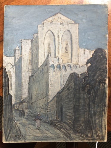 Vue avignon par - vue, joseph