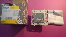 Hager WK311 - Thermostat d'ambiance électronique programmable Kallysta