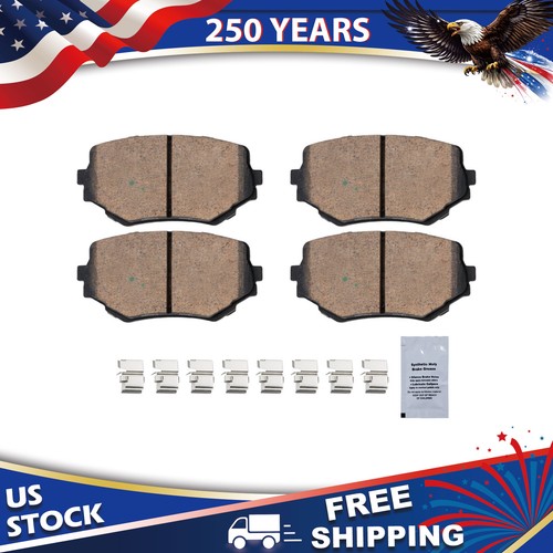 Front ceramic brake pads - front,