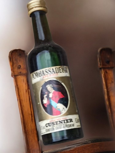 Mini bouteille alcool vintage