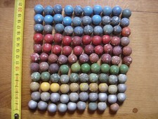Centaine de BILLES ANCIENNES en Terre Cuite