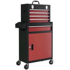 HOMCOM Armoire à outils sur