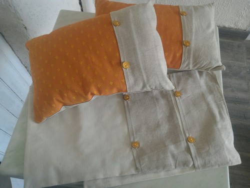 Vends coussins complet - 2, +
