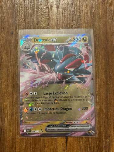 Carte pokémon drattak - carte, ex