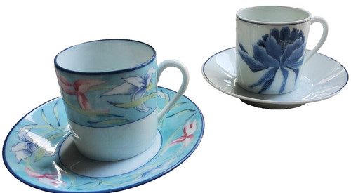 Limoges tasses sous - , sous-tasses