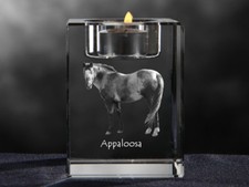 Appaloosa, Bougeoir En Cristal