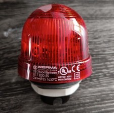 Lampe Flash Rouge Werma 24 Vdc