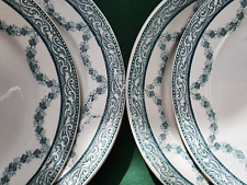 Faïence ancienne (1930) Moulin des Loups & Hamage "Pépita" 7 Assiettes plates