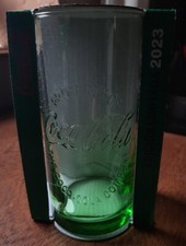  1 verre COCA COLA  MAC DO EXPORT VERT 2023, neuf jamais utilisé avec emballage 