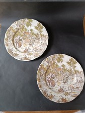 **Deux assiettes kg Lunéville