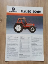 GR(grec)-PROSPECTUS TRACTEUR FIAT 90-90 dt TRACTOR BROCHURE 