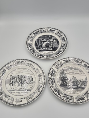 Assiettes gien theme - 3,