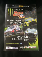 PROGRAMME MONZA RALLY SHOW