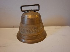 Belle Cloche Sonnaille AUVERGNE en bronze pour troupeau  TBE H 11 cm dia 12 cm