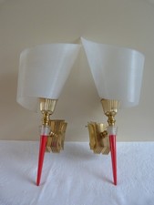 Paire d'appliques murales