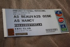 Ticket ) AS BEAUVAIS V NANCY