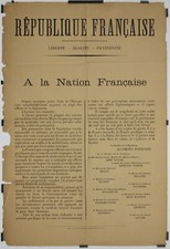 A la Nation Française Circa