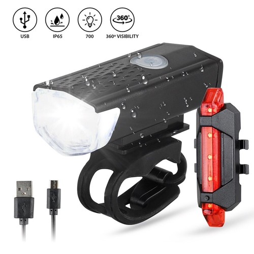 Feu vélo rechargeable usb - rechargeable,