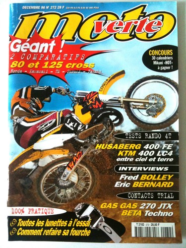 272 moto verte gasgas - n°272,