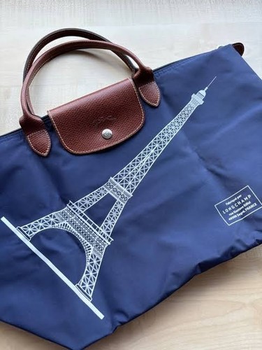 Longchamp navy blue - blue, eiffel