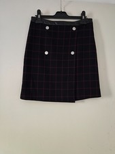 Jupe noire/bordeaux style