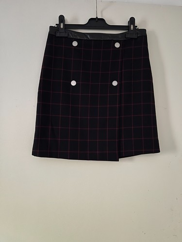 Jupe noire bordeaux - jupe, style