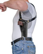 Holster d'épaule en cuir pour