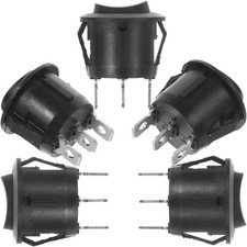  5 PCS Interrupteurs À Bascule Pour Voiture Unipolaire Bipolaire Bouton-poussoir