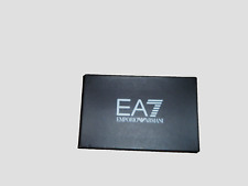 EA7 EMPORIO ARMANI :BOITE VIDE CARTON NOIRE POUR BASKETS US 7 UK 6,5 P.40 TBE!!