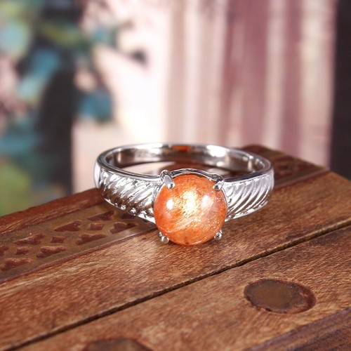 Bague pierre soleil art - de,