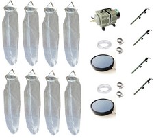 Matériel complet cuve 2000L thé compost aéré TCO pompe AC300A tea compost brewer