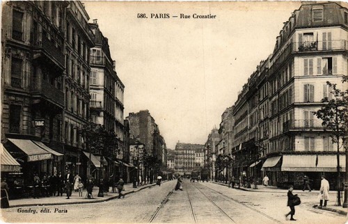 Cpa paris 12e rue - 12e,