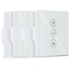 HEUXGIR Interrupteur Volet Roulant Connecté 86x86mmInterrupteur Tactile pour