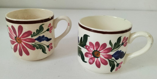 Duo tasses anciennes - duo, de