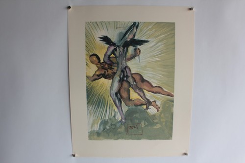 Salvador dali lithographie - salvador,