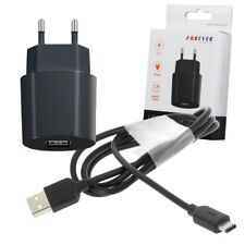 Pour Crosscall Action X3 : Chargeur Secteur USB 2A + Câble Type-C