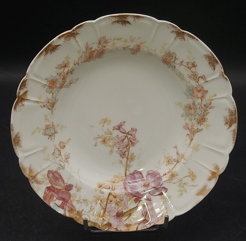 Assiette aux fleurs - assiette,