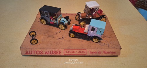 Minialuxe coffret autos musée - coffret, autos-musée